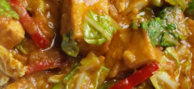 Tahu met Chinese kool