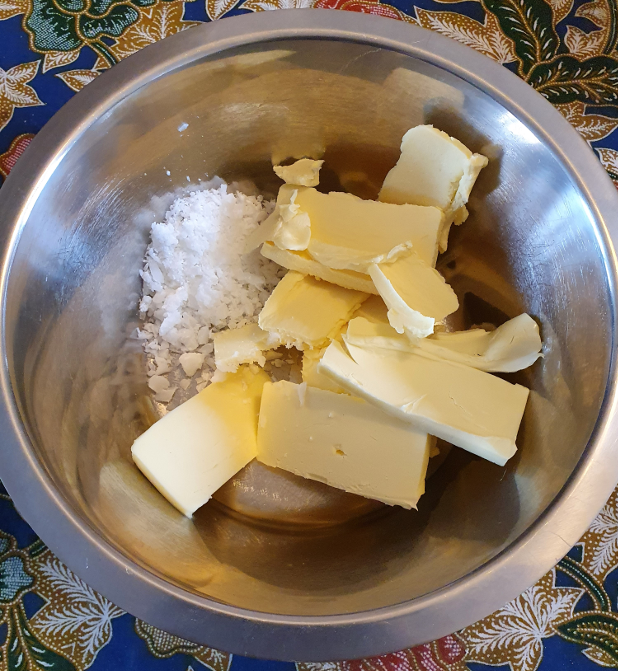 boter, margarine, kokosolie
